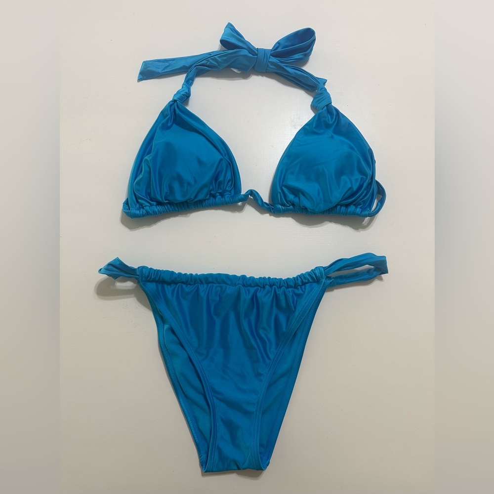 Wild Fable Blue Bikini Set